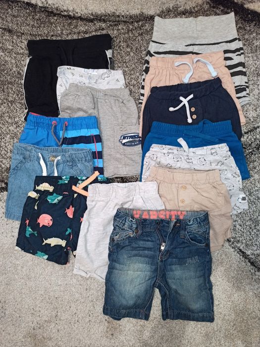 Paka letnich ubrań dla chłopca, 68/74