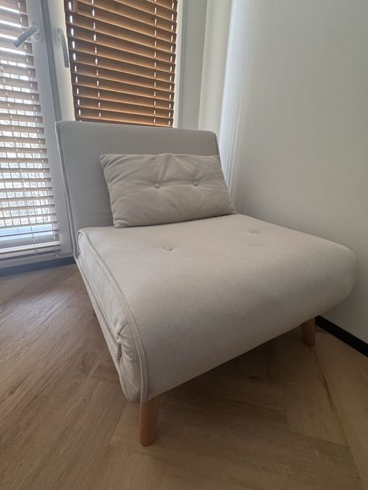 Lavilla, fotel rozkładany beżowy