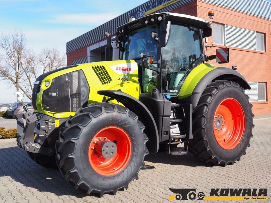 Claas Axion 830 CMATIC, PTO, GPS  Ciągnik rolniczy, traktor, amortyzacja, nawigacja