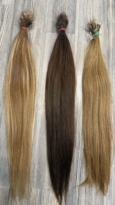 Волосы бу  для наращивания или загущения 1800