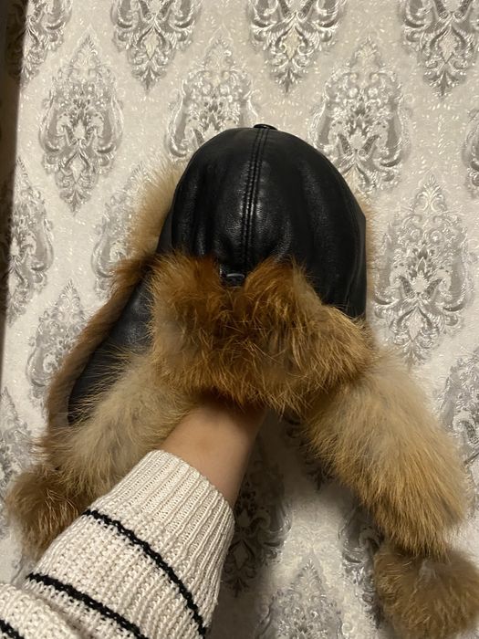 Хутряні шапки кролик/лисиця