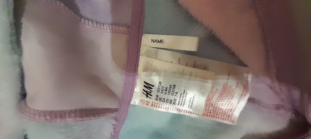 Kombinezon jednorożca H&M 122-128