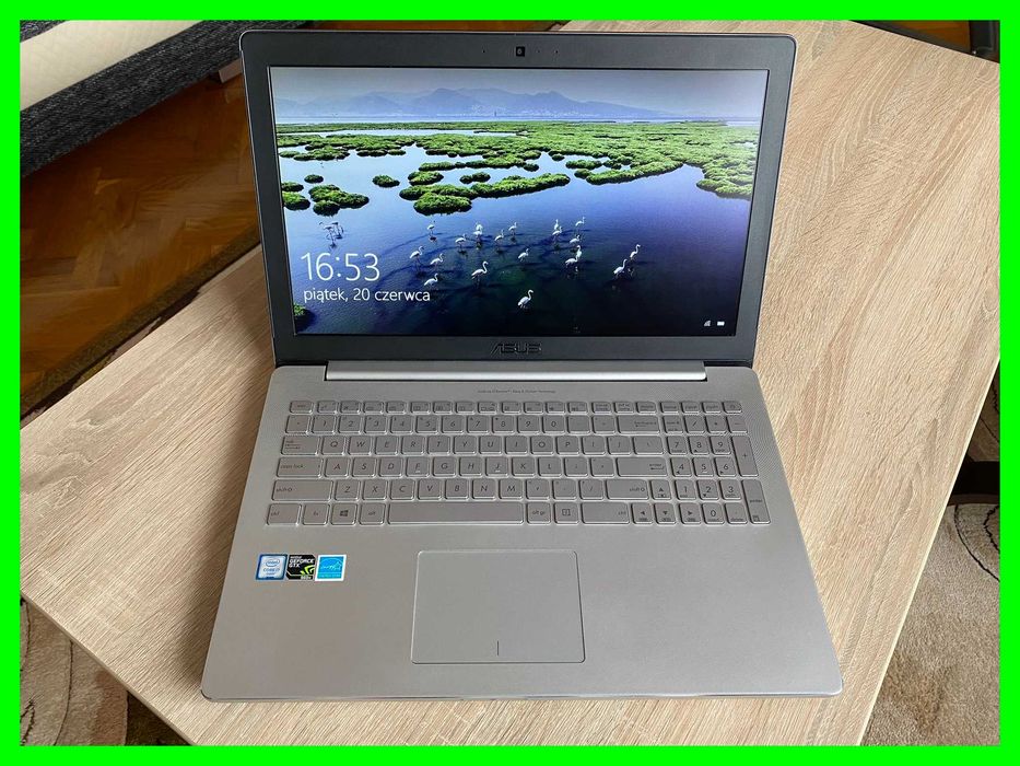 Laptop Asus ZenBook UX501 15,6" + Intel i7 + 24GB RAM + 512GB NVMe SSD