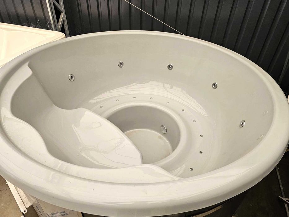 Balia ogrodowa 200cm gorąca beczka HOT TUB jacuzzi basen Euroline