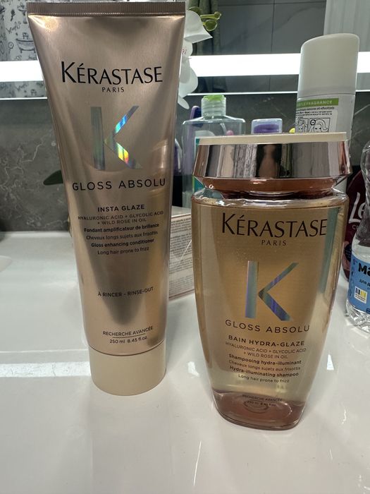 Kérastase Gloss Absolu Insta Glaze оригінал набір шампунь і кондиціонер