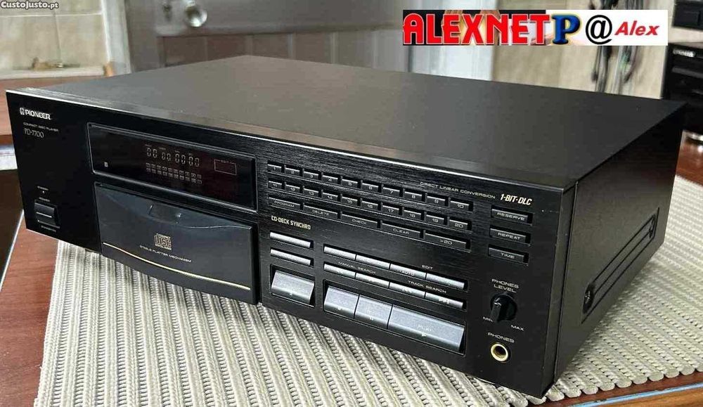 Pioneer CD PD-7700 impecável como novo