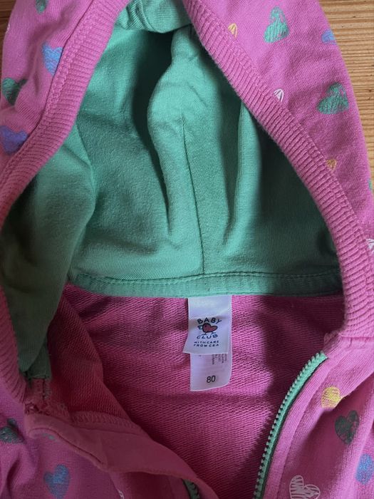 Rozpinana bluza różowa