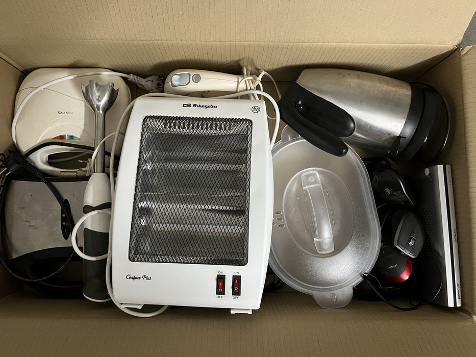 Aparelhos eletrónicos para peças