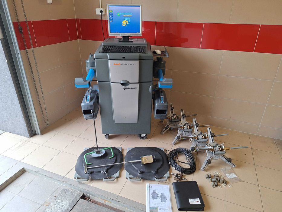 Beissbarth ML 8R radio baza Pojazdów 23r geometria kół zbieżność