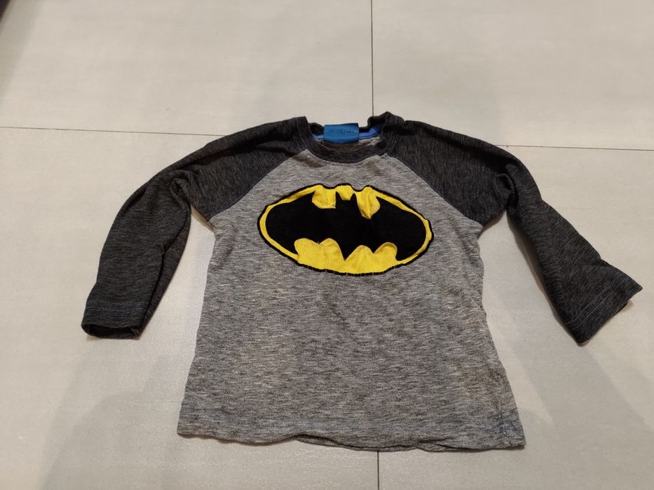 Bluzka bluzeczka z długim rękawem Batman Next 12-18 m 86