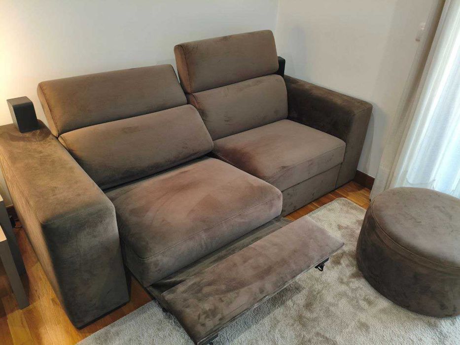 Sofá chaise longue -  Alfaiate D`Interiores