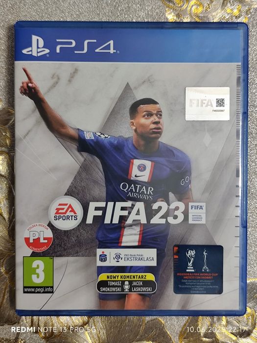 Gra FIFA 23  na PlayStation 4 PS4 PS5 klasyka od EA Sports język PL