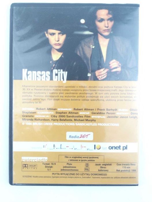 Kansas City film DVD