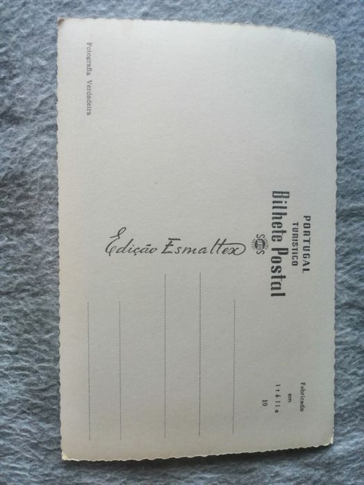 Postal fotografia muito antigo Porto