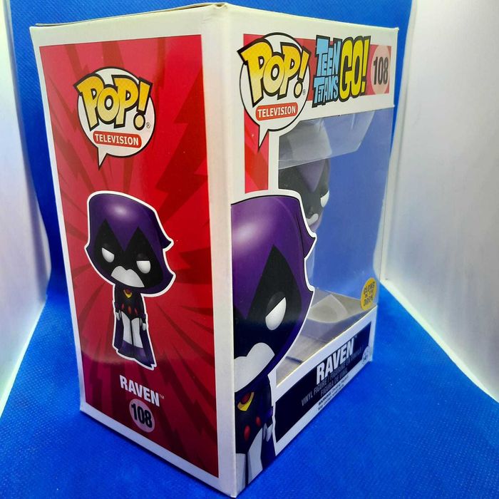 Funko Pop DC Teen Titans Go Raven Purple GITD 108