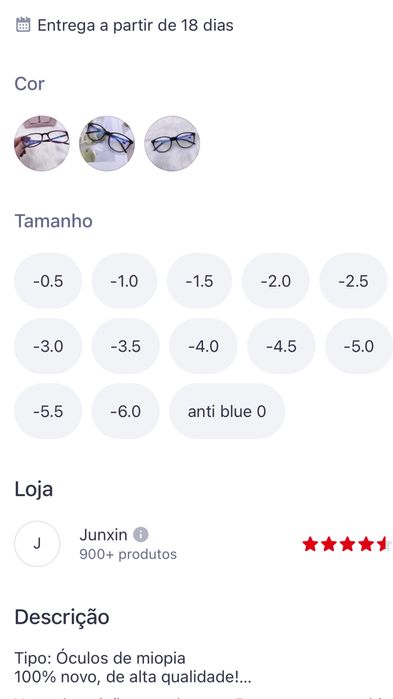 Artigos de uso pessoal inntemporaveiis