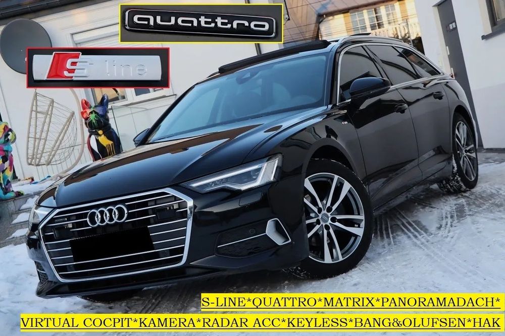 Audi A6 Avant *S-Line*Quattro*Kamera*Panoramadach*Matrix*B&O*Keyless*Virtual*ACC*