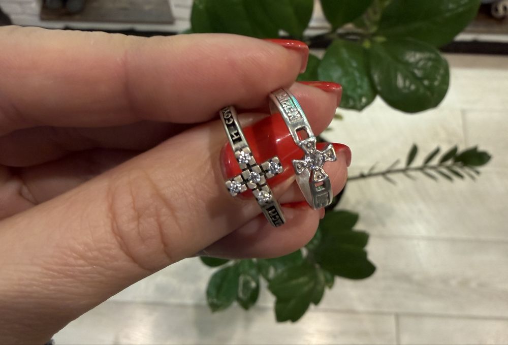 Кольцо серебряное