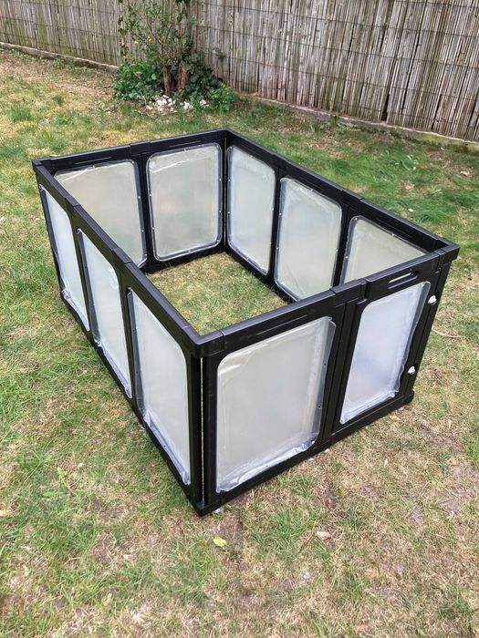 Kojec dla psa wybieg dla psa kota królika 125 x 85 x 60 cm Wr80