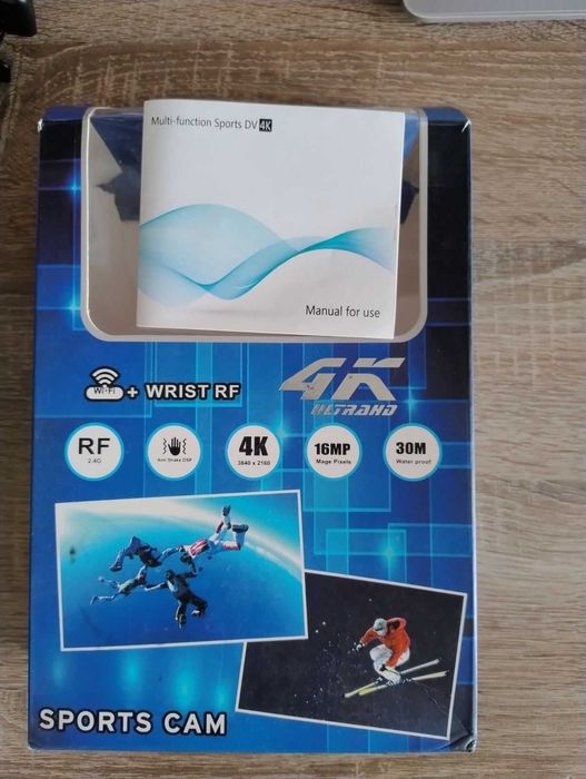 Відеокамера XPRO WiFi 4K Black