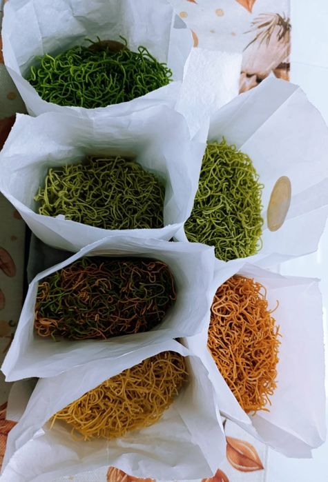 Makaron domowy z wiejskich jajek lub warzywny