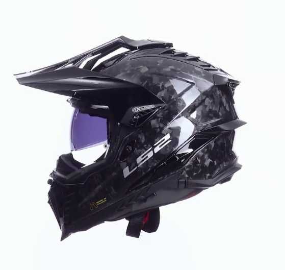 Шолом LS2 MX701 Explorer Forged Carbon кросс ендуро шлем карбон 2026