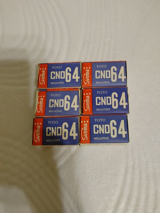 Фотопленка цветная Свема цнд 64 Фотоплівка Svema cnd 64 colour