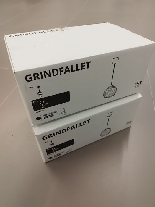 Candeeiro suspenso Grindfallet IKEA - Novo