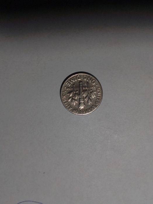 Продам монету 10центэов (one dime)
