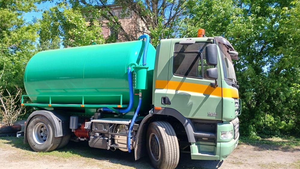 Встановлення вакуумного (асенізаційного) обладнання.