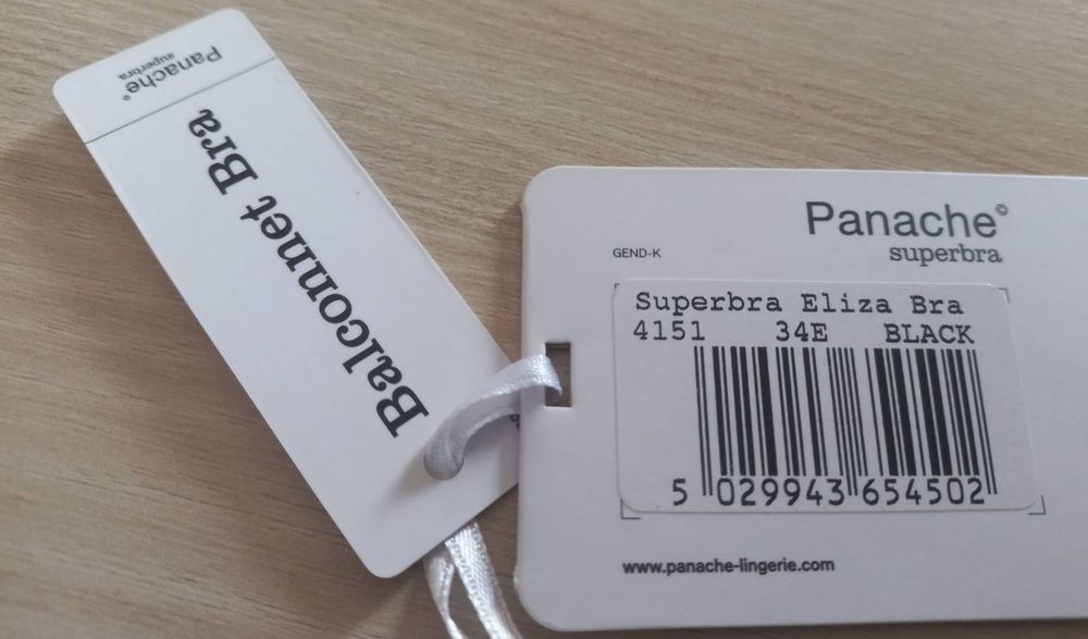 Biustonosz Panache Eliza rozm. 34E/75F czarny