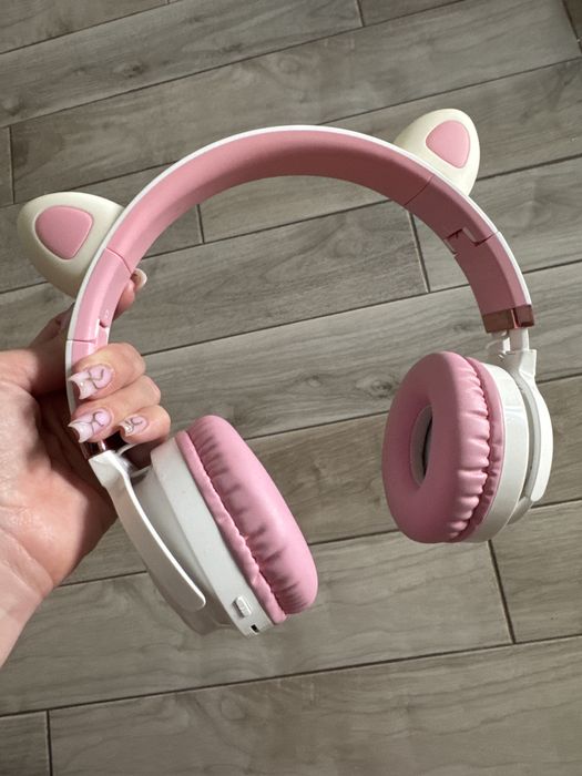 Наушники беспроводные Promate Panda Bubblegum