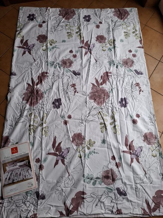 Poszewka na kołdrę Colorful Cotton Larin Pembe 135x200cm