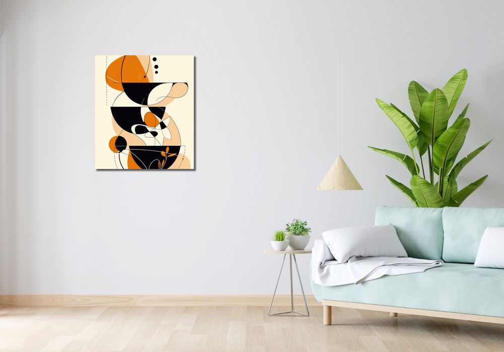 Obraz 60x70cm Taneczne Kręgi