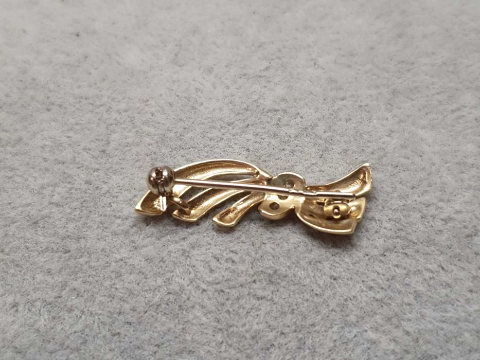 Złota brożka pr.585 2,6g Skawina