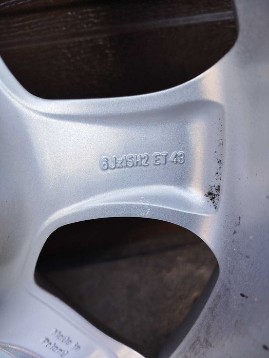 Felgi aluminiowe RONAL OPEL 6Jx15H2 ET43