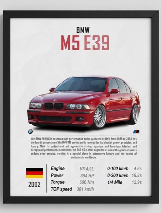 Stylowyi Plakat w ramce