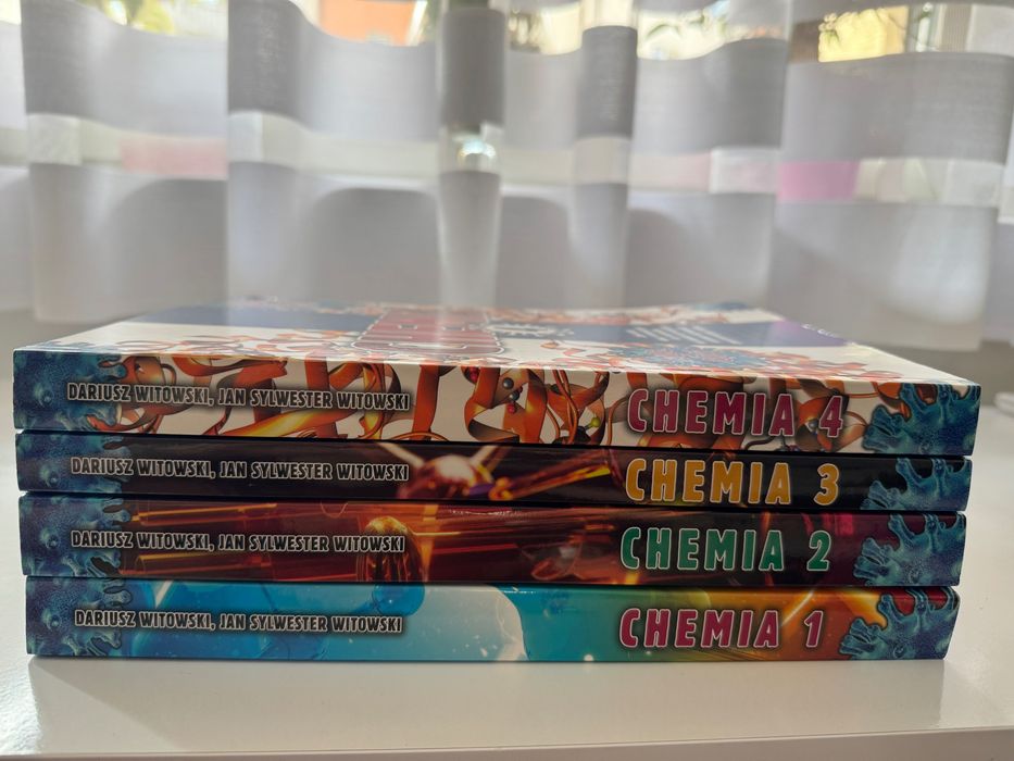 4 tomy chemia Witowskiego- matura chemia