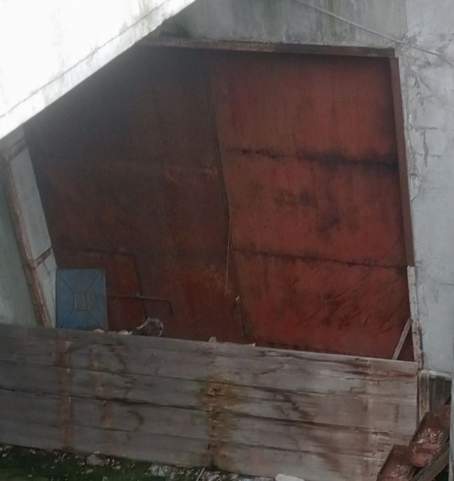 Ворота гараж ангар БМЗ бокс склад промислові метал 4х4 4х3.5
