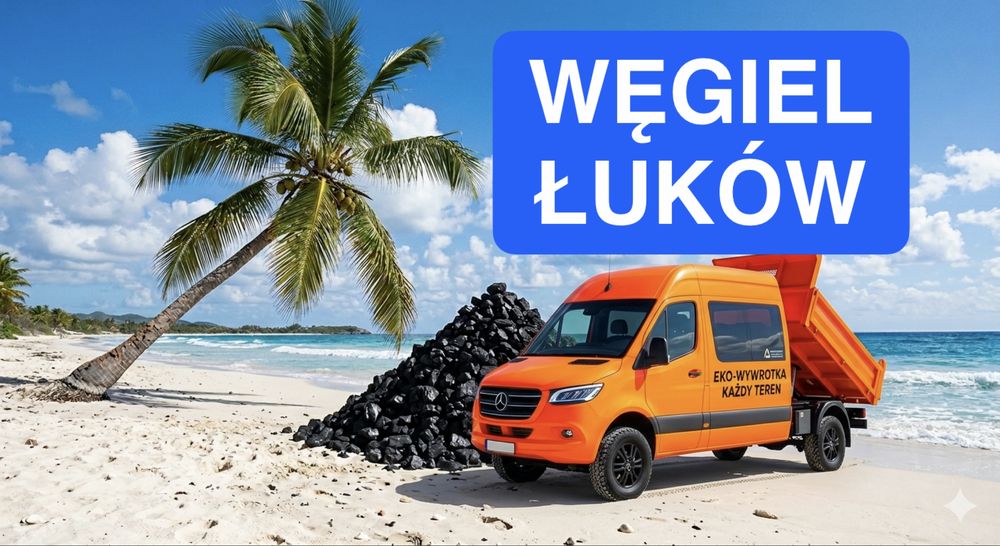 WĘGIEL ŁUKÓW +50km transport GRATIS super jakość do negocjacji