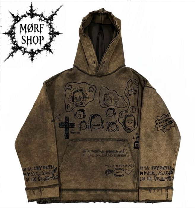 Project gr,Undercover,Ifsixwasnine,LGB,ERD,Гоша Рубчинский,Hysteric Glamour Opium Archive Indyslius Y2k longsleeve/Опиум Архив Индислиз лонгсливы