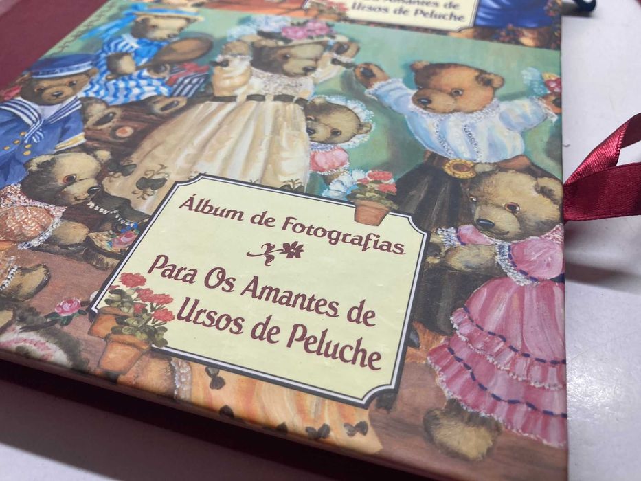 A Coleção de Álbuns de Fotografia para os Amantes de Ursos de Peluche