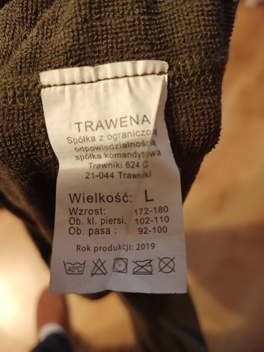 Bielizna zimowa wojskowa