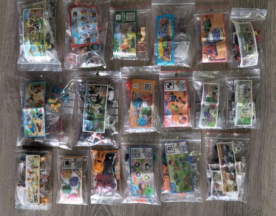 Lote Kinder Coleções