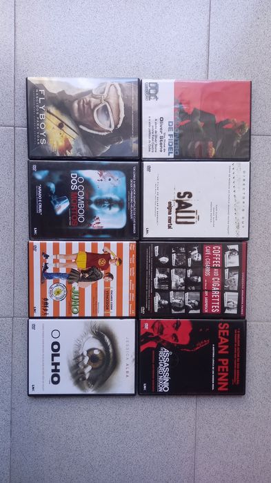 Various DVDs with multiple movies.64741305919491120