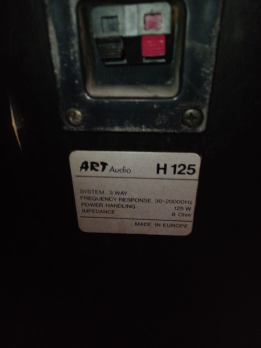 Obudowy kolumn art audio h125