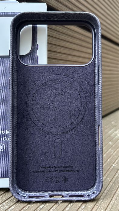 Etui z tkaniny TechWoven z MagSafe do iPhone’a 17 Pro Max Purple