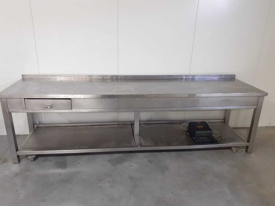 Mesa de Inox Indústira/Restauração