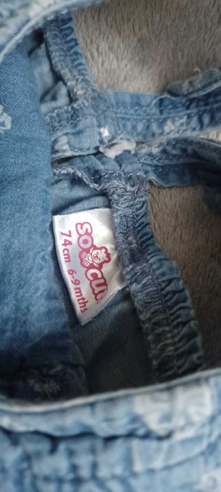 Rampersy dla dziewczynki 68 74