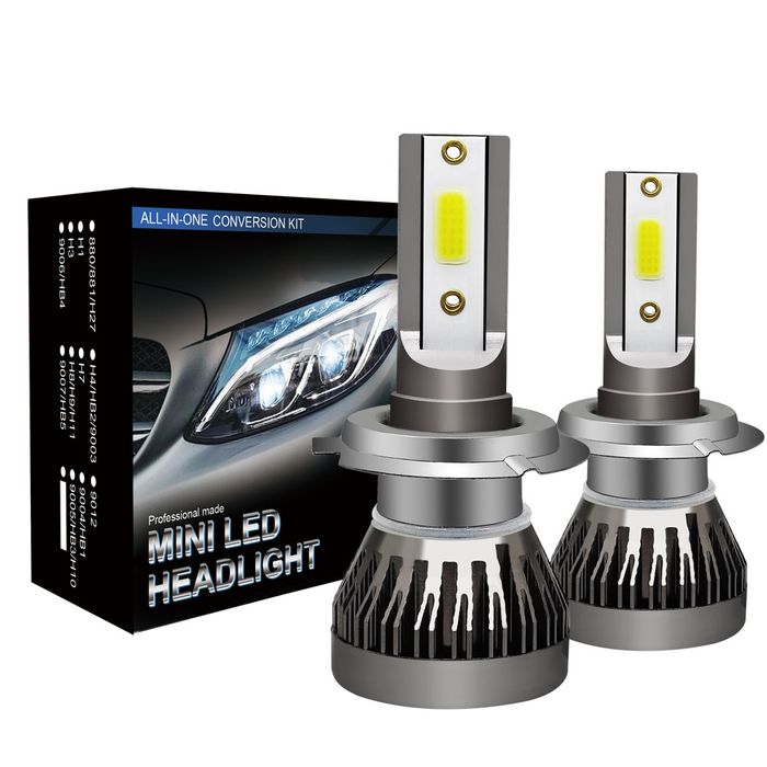 Żarówki H7 H1 H3 W5W led 6000k 2szt